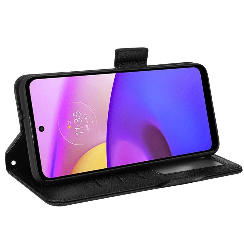 δερματινη θηκη Moto E40 / E30 / E20 Θήκη Flip Flap Διπλό Νέα Χρώματα